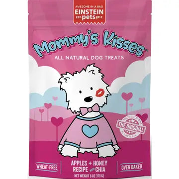 Crunchy Dog Treats | Einstein Pets Einstein Pets Mommy's Kisses 6oz 