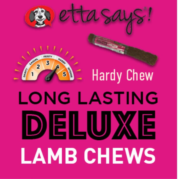 Doggy Chews | Etta Says! Etta Says! Etta Says! Lamb Deluxe Chew 