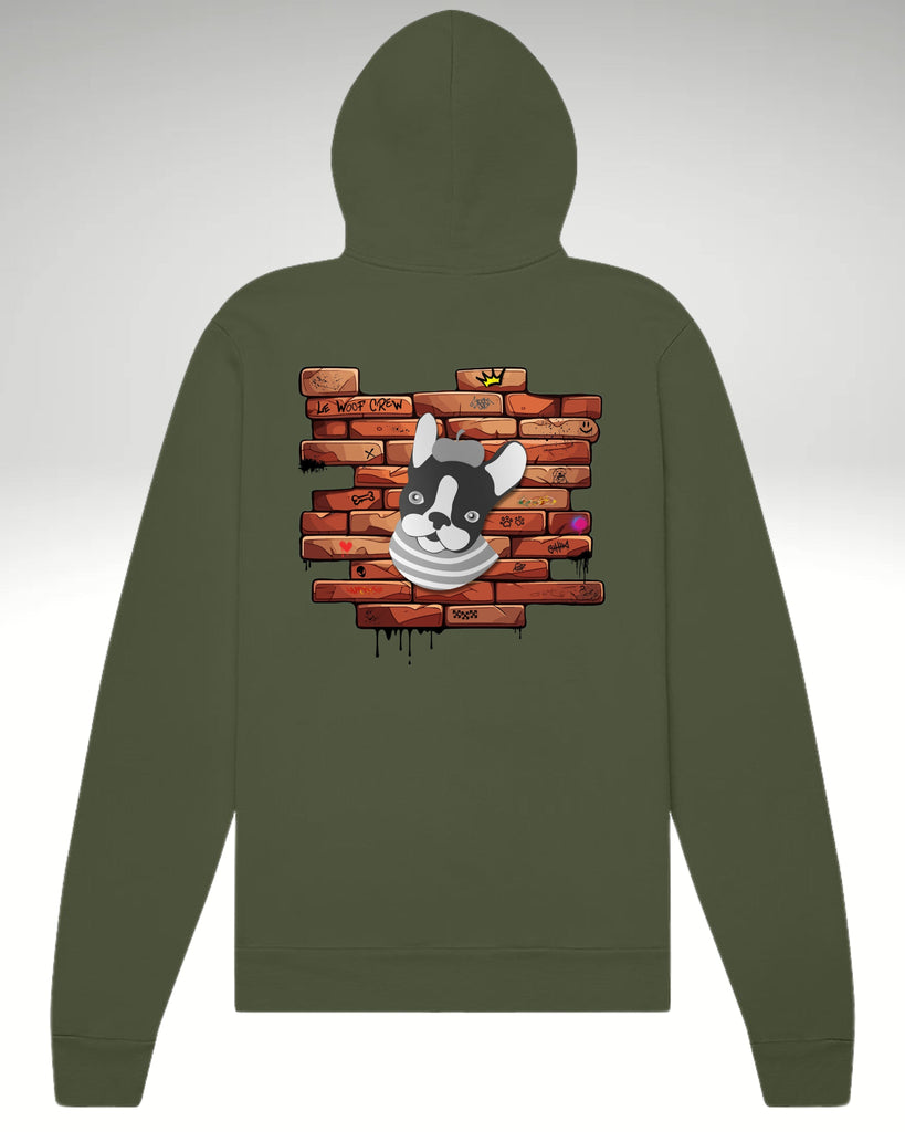 Chateau Fall Zip Up Hoodie T-Shirt Château Le Woof 