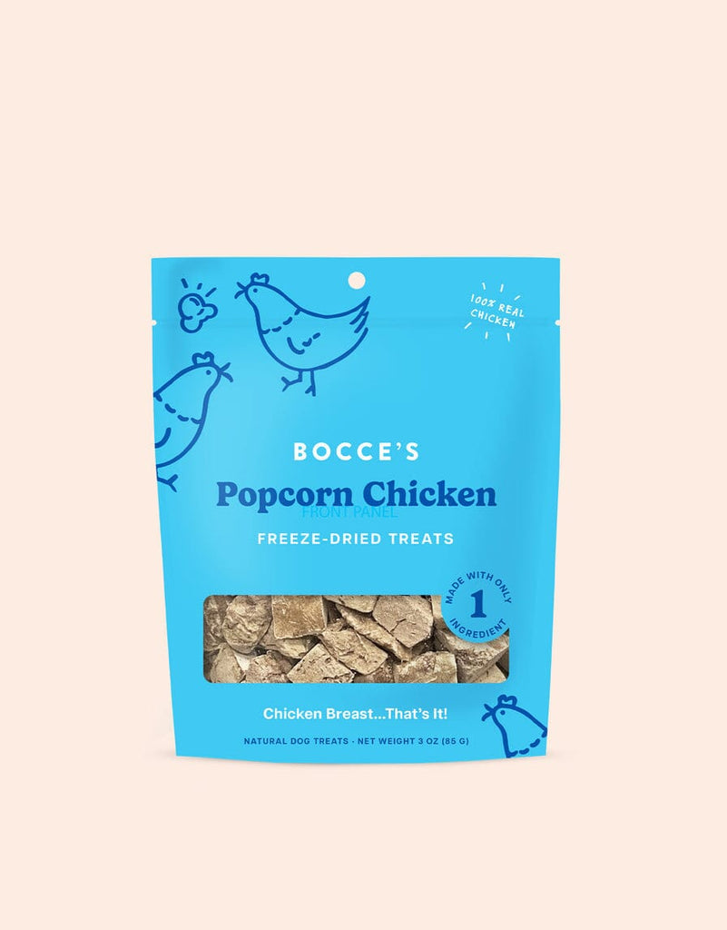 Bocce’s Freeze Dried Treats Bocce's Bakery Popcorn Chicken 