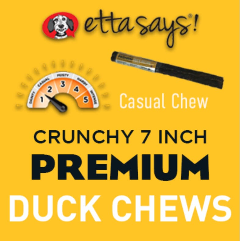 Doggy Chews | Etta Says! Etta Says! Etta Says! Duck Premium Chew 