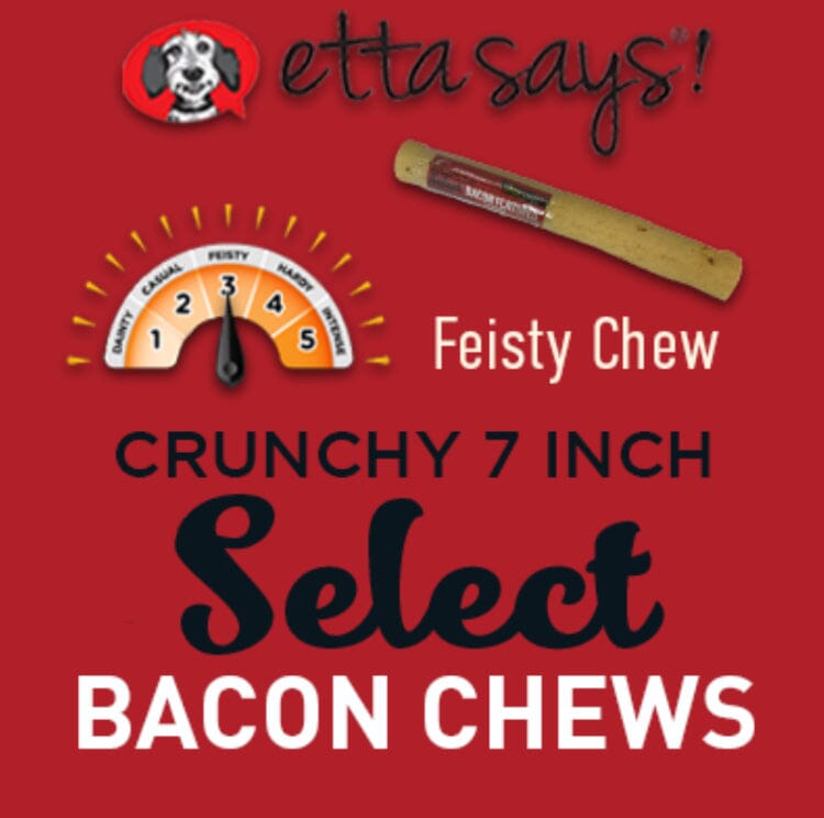 Doggy Chews | Etta Says! Etta Says! Etta Says! Bacon Select Chew 