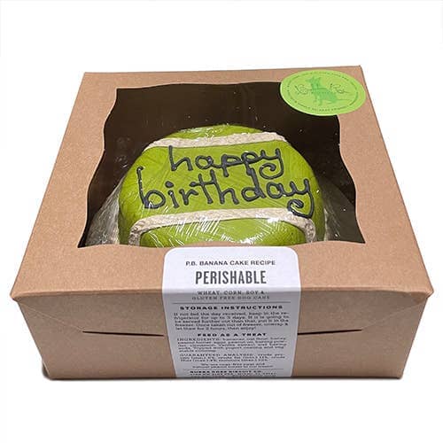 Tennis Ball Dog Cake (Perishable) | Bubba Rose Biscuit Co Bubba Rose Biscuit Co. 