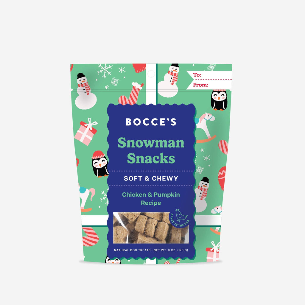 Snowman Snacks | Bocce's Bakery Treat Bocce's Bakery 