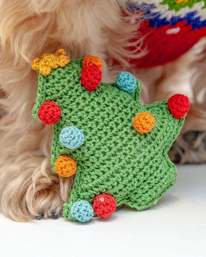 Christmas Tree Knit Toy | DOGO Dog Toys DOGO 