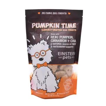 Crunchy Dog Treats | Einstein Pets Einstein Pets Pumpkin Time 8oz 